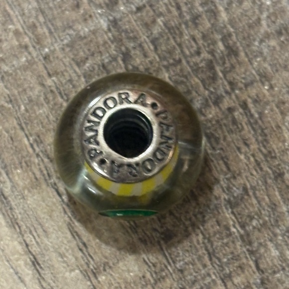 Pandora Yellow and Green Charm - Picture 2 of 3